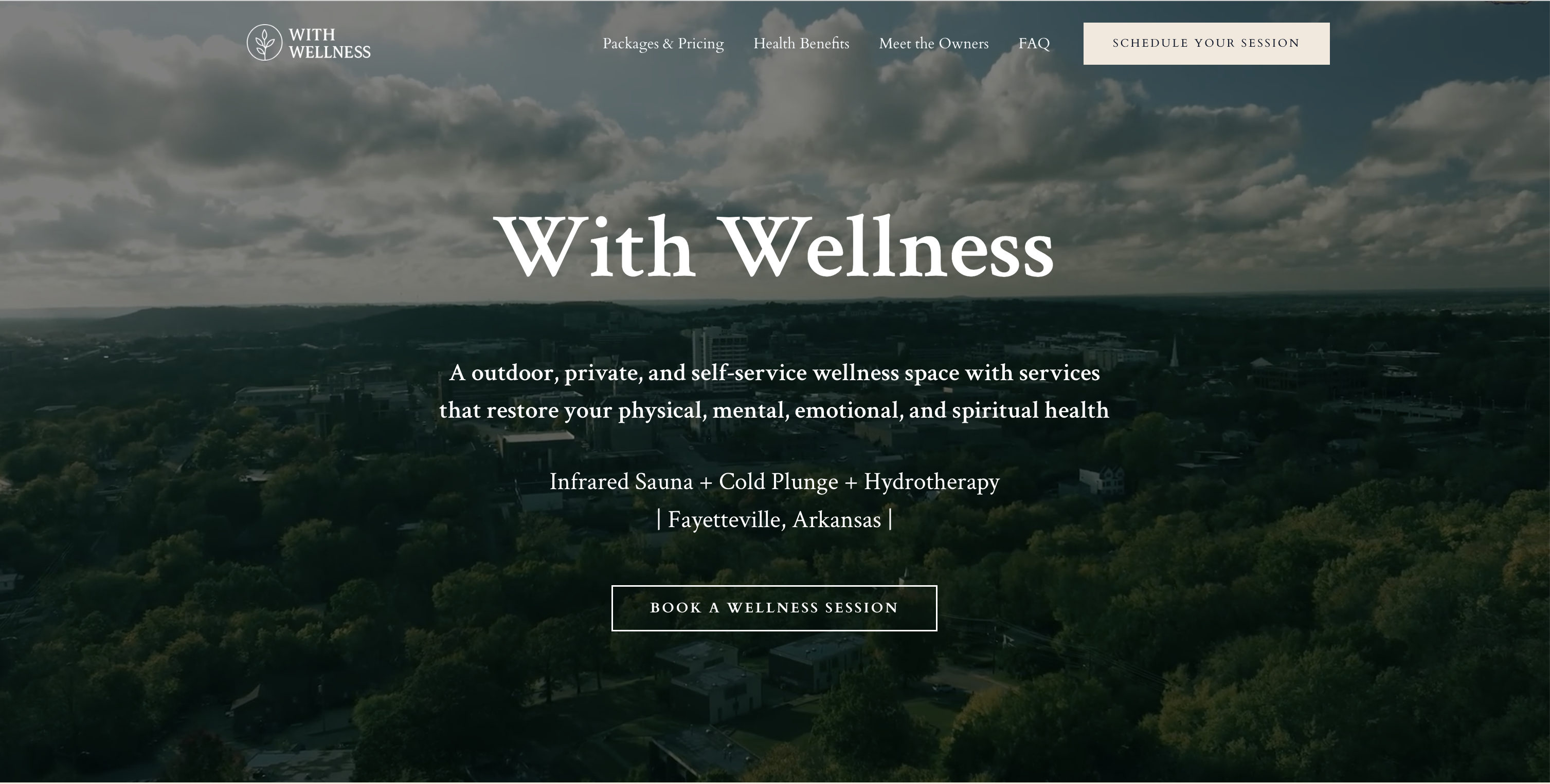 With Wellness website screenshot